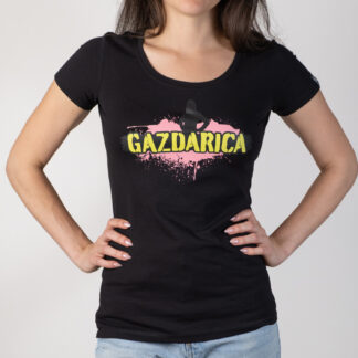 Ženska majica GAZDARICA Črna